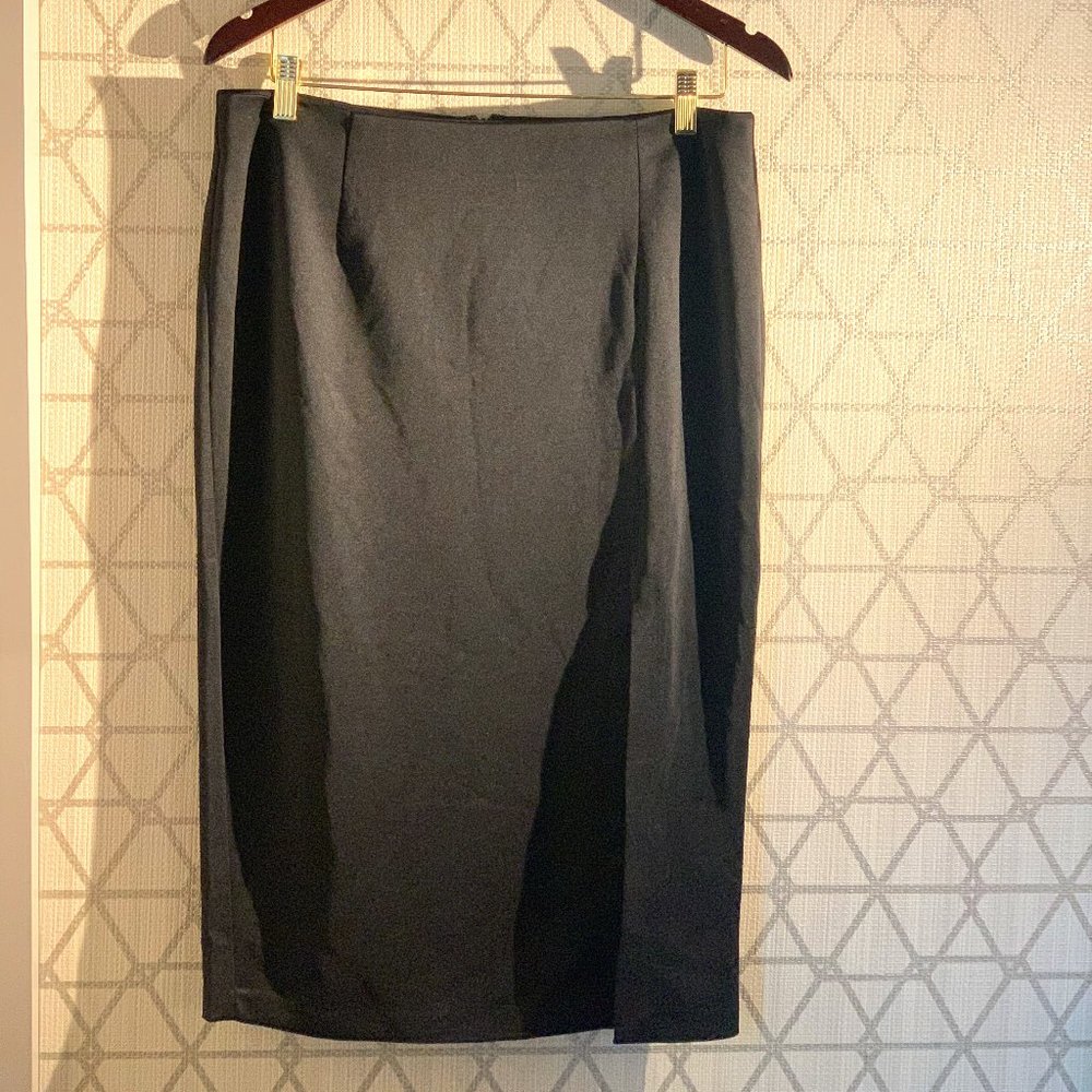 Black Skirt with Split